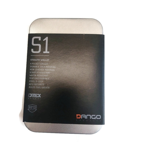 DANGO Stealth Wallet DGO-S1-JB Jet Black - Picture 2 of 5